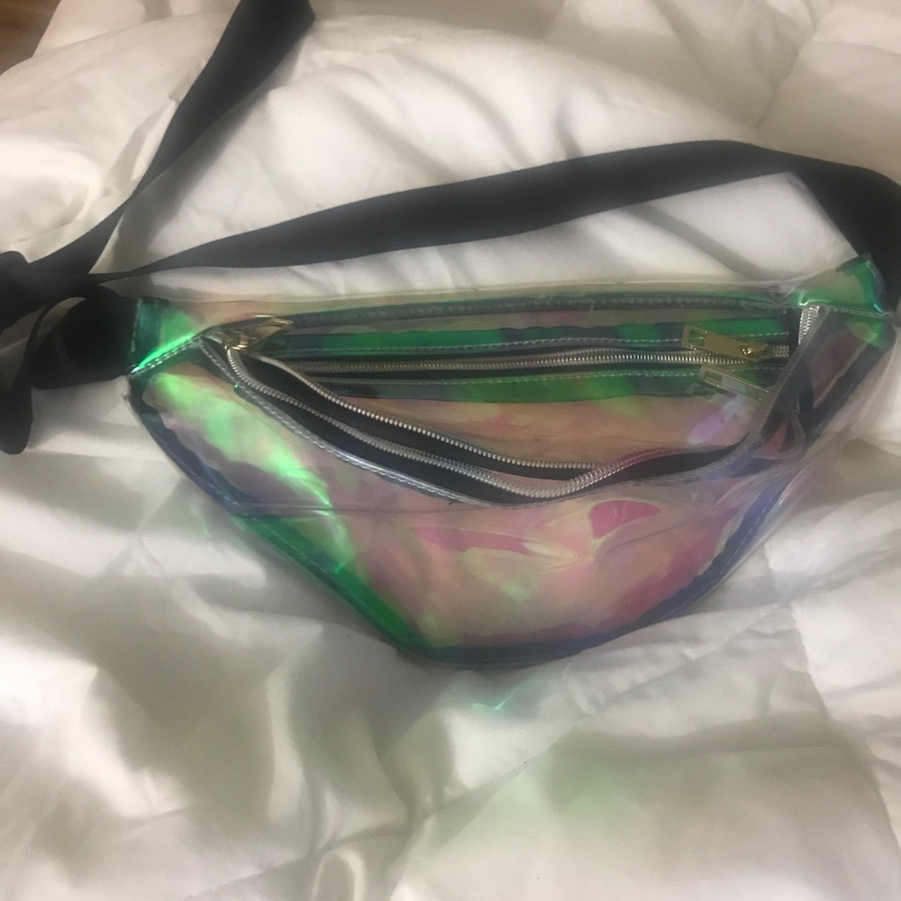 Holographic FannyPak waist bag
